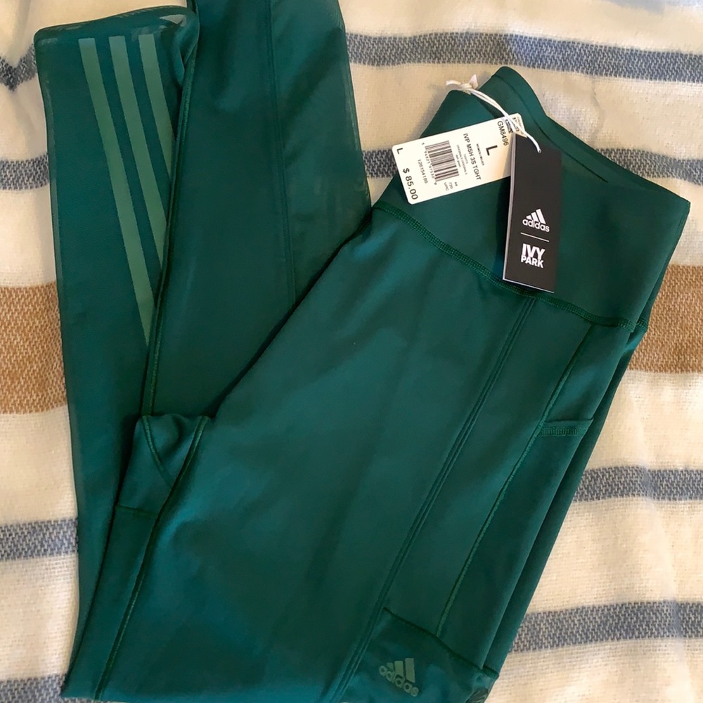 Ivy park green mesh tights (Brand new with tags)